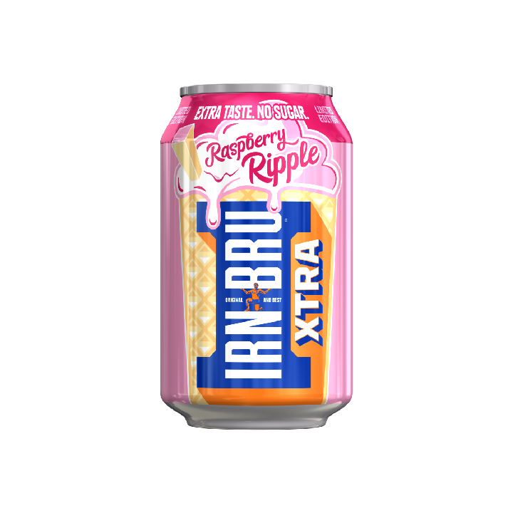 IRN-BRU XTRA RASPBERRY RIPPLE