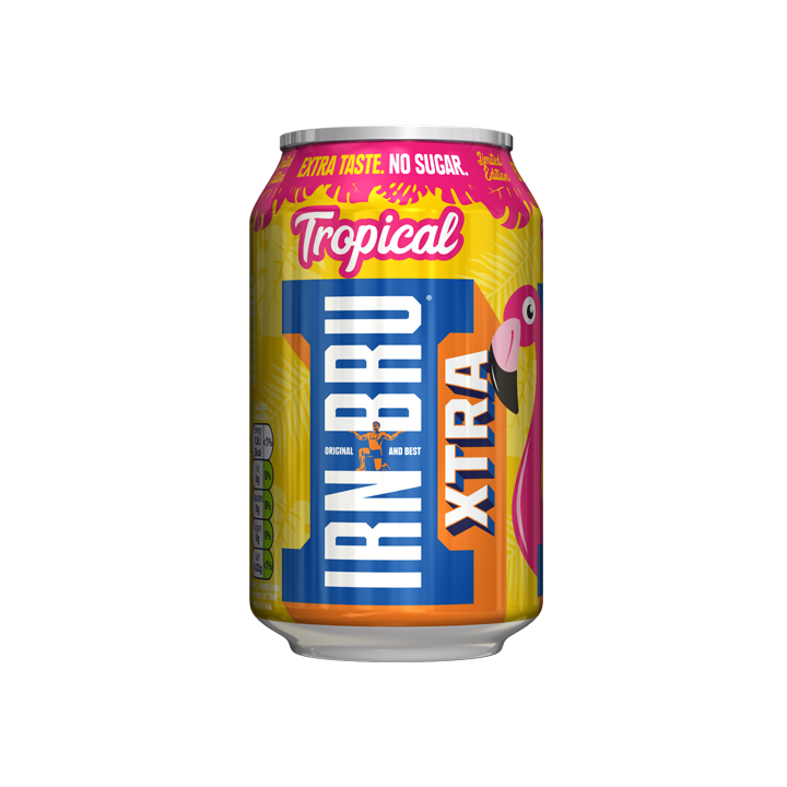 IRNBRU Xtra Tropical