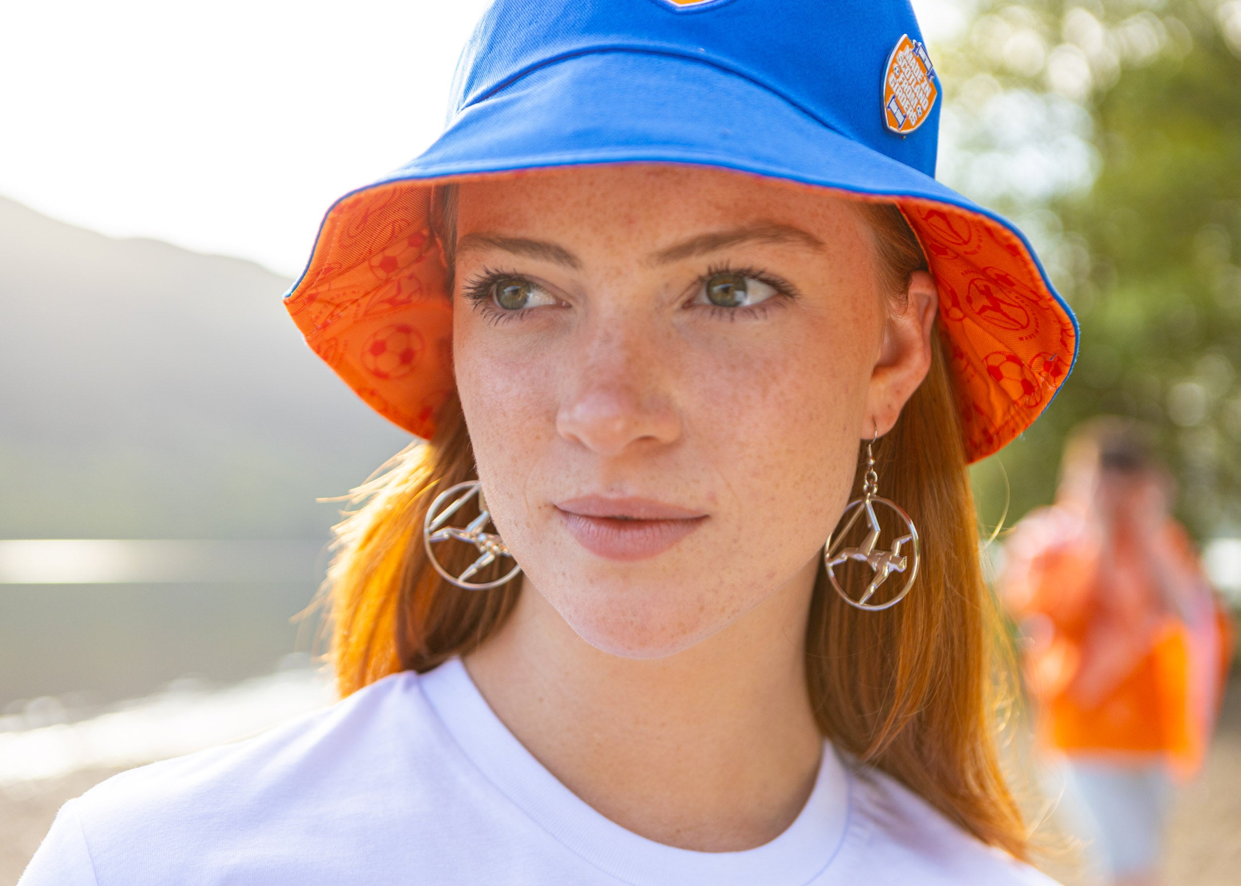 Irn-Bru Strongman Earrings