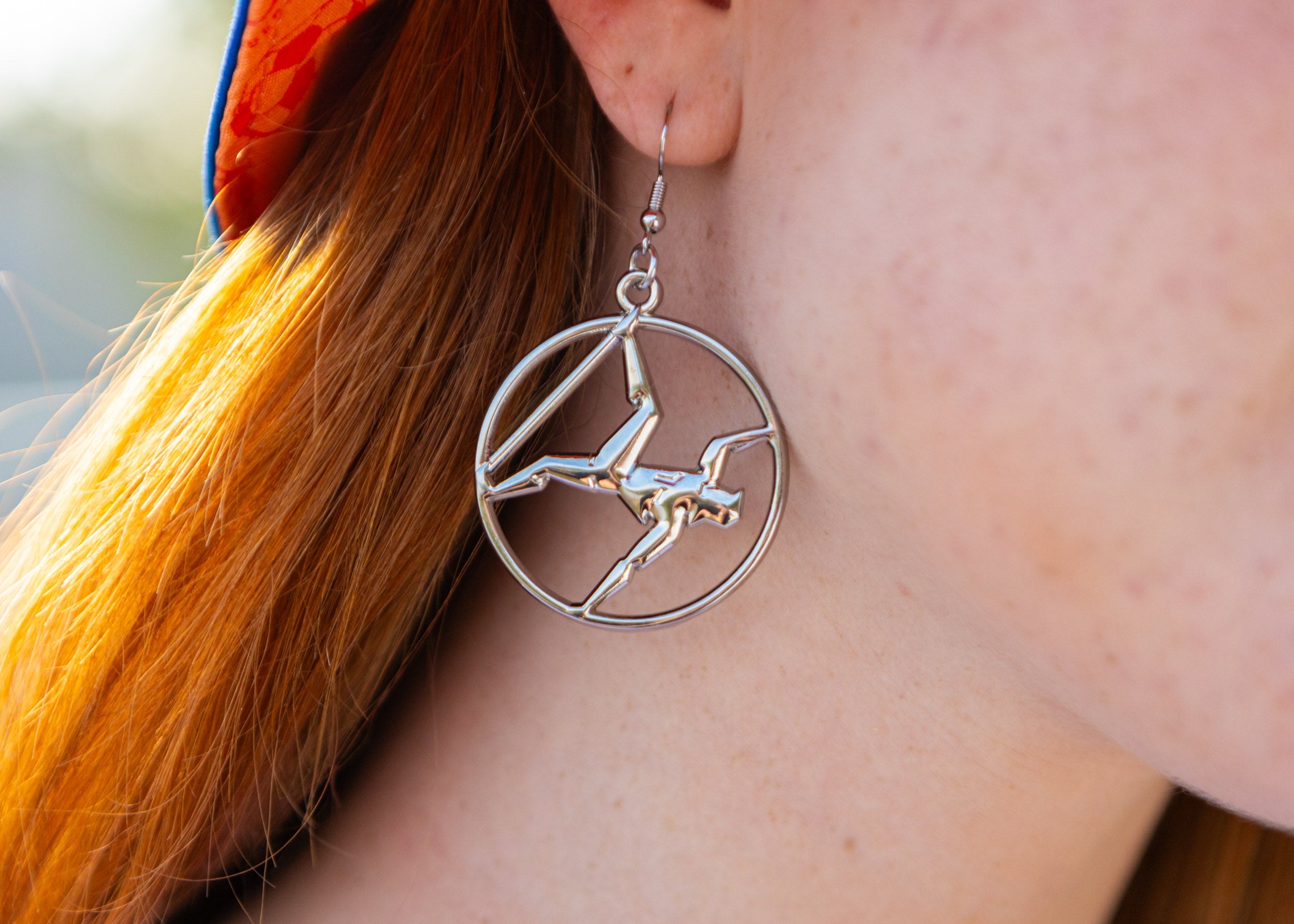 Irn-Bru Strongman Earrings