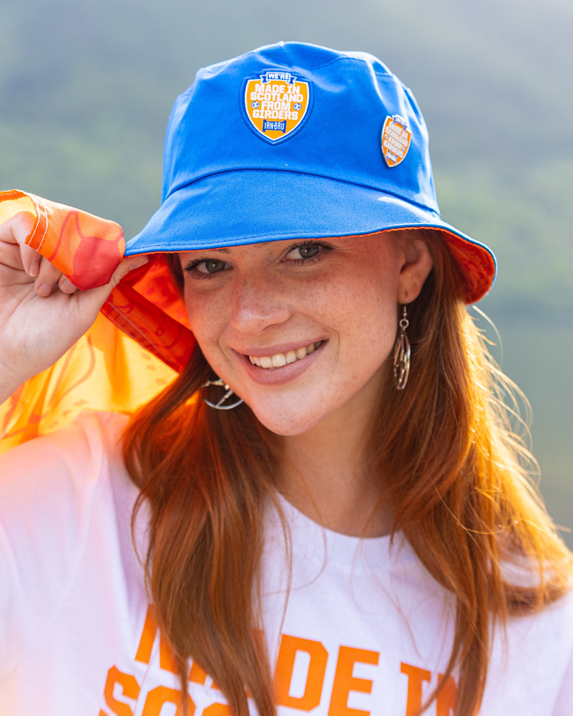 Irn-Bru Reversible Bucket Hat