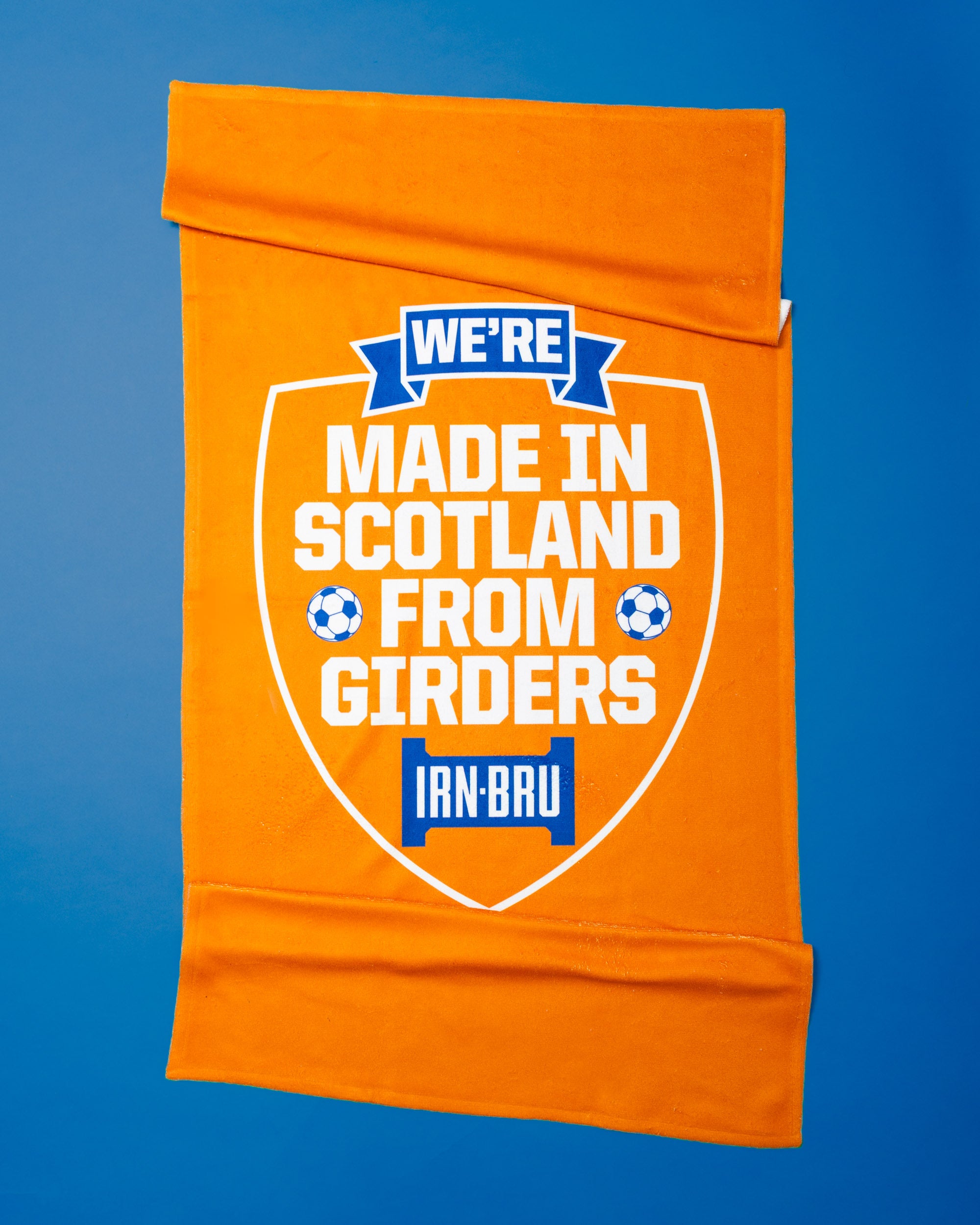 Irn-Bru We're Made In Scotland From Girders Beach Towel