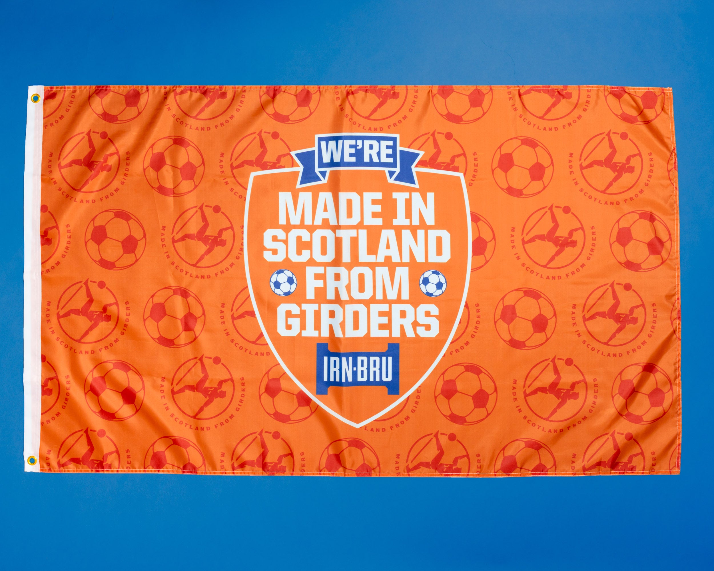 Irn-Bru We're Made In Scotland From Girders Flag